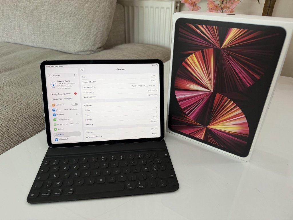 iPad Pro (11 pouces) M1 - 256 Go (Wifi et Cellular), Informatique & Logiciels, 11 pouces, Comme neuf, Enlèvement, Wi-Fi et Web mobile