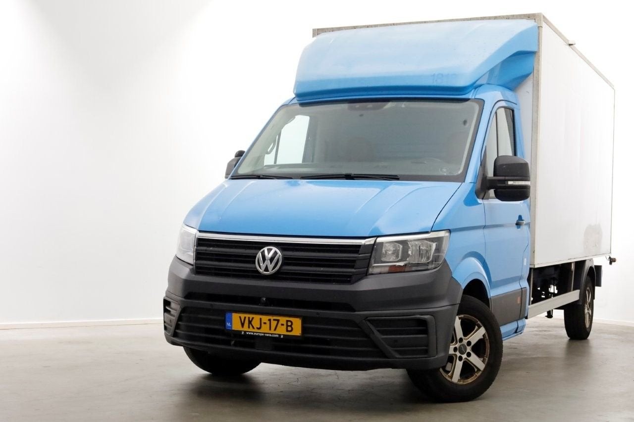 Volkswagen Crafter 35 2.0 TDI E6 Bakwagen met achterdeuren 2, Auto's, Parkeersensor, Blauw, Bedrijf, 277 g/km