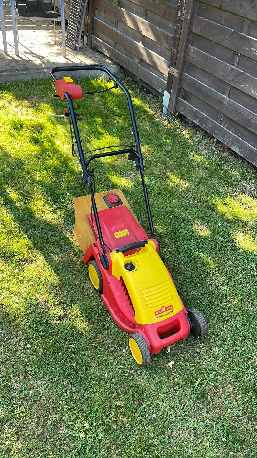Compacte grasmaaier - wolf garten, Enlèvement, Utilisé