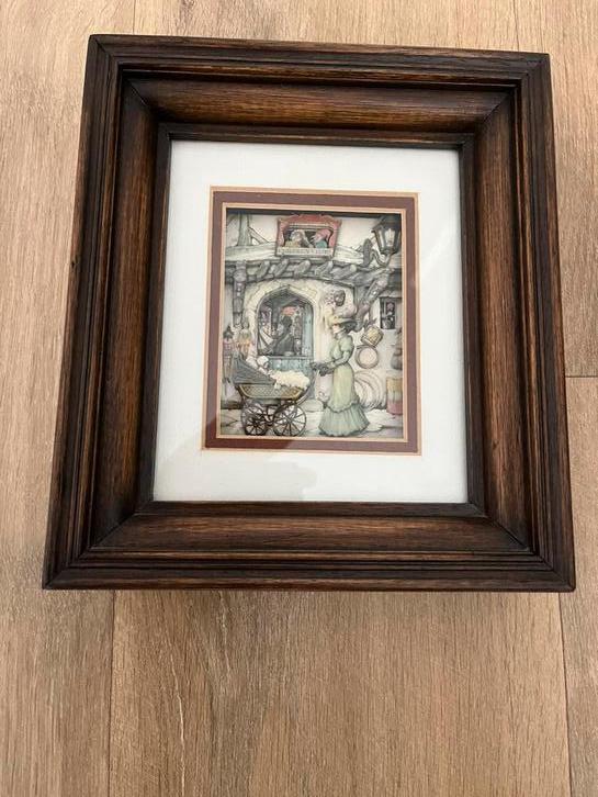 3d shadow box anton pieck, Ophalen, Zo goed als nieuw