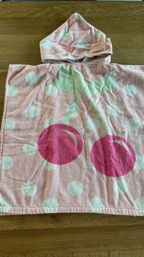 Bad poncho kind, Kinderen en Baby's, Gebruikt, Meisje, One size, Ophalen of Verzenden