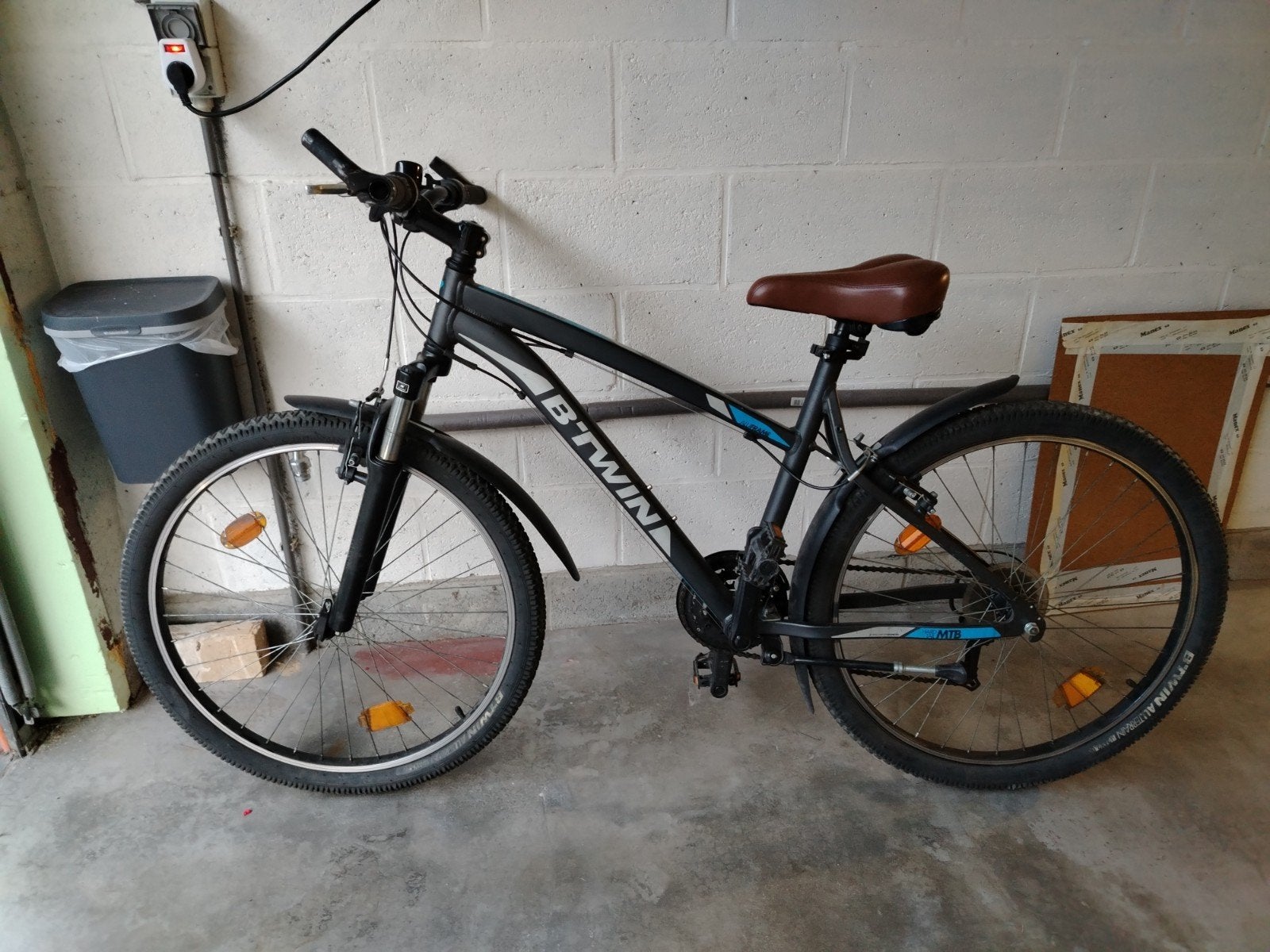 VTT Btwin Decathlon Rockrider340 Small customisé - occasion., Enlèvement, Utilisé, Autres marques
