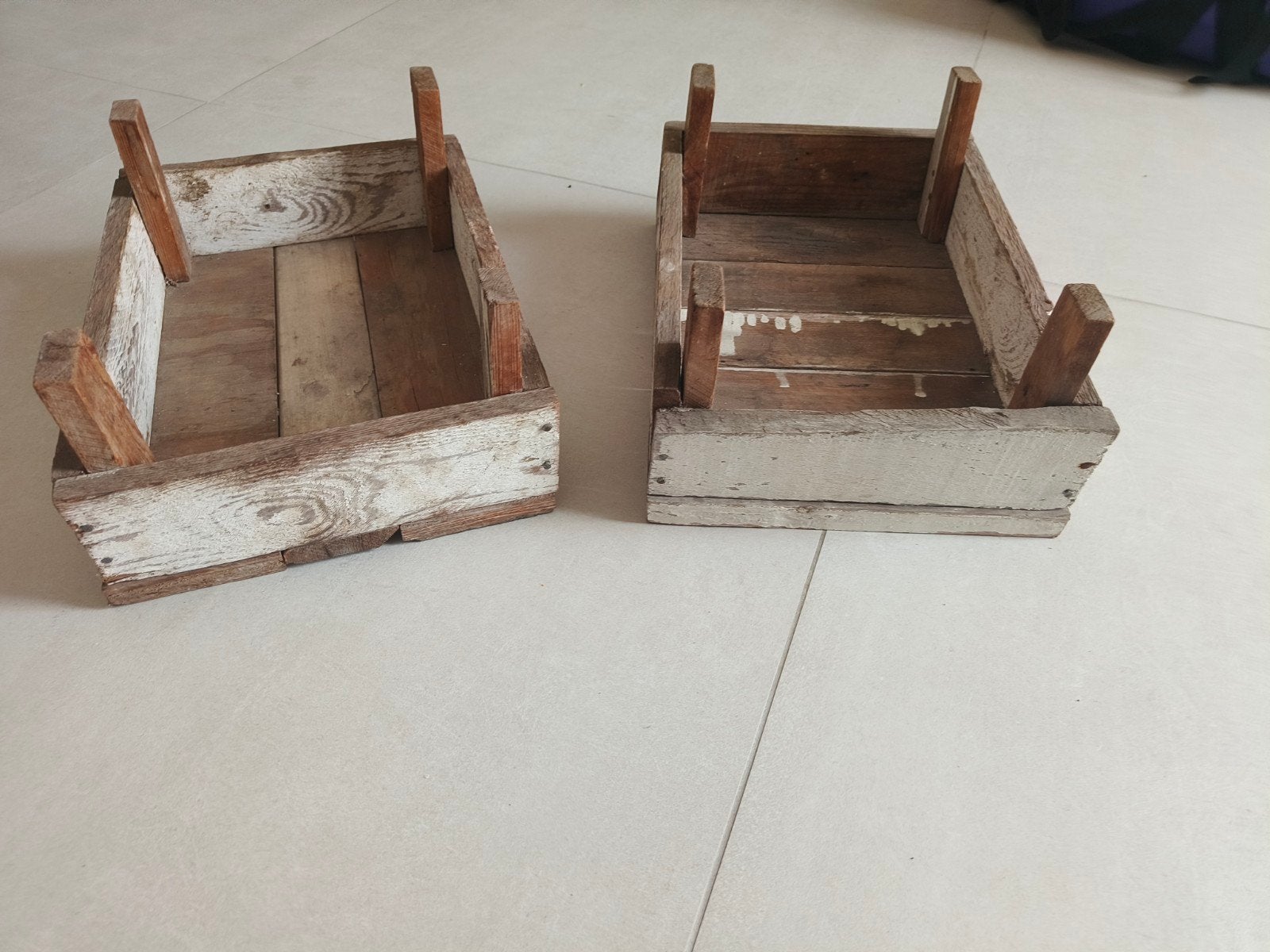 Boîtes en bois pour la décoration, Enlèvement