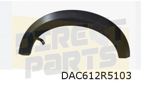 Dacia Sandero (1/21-) Wielkuip Links achter (Stepway) Origin, -, -, Garde-boue, -