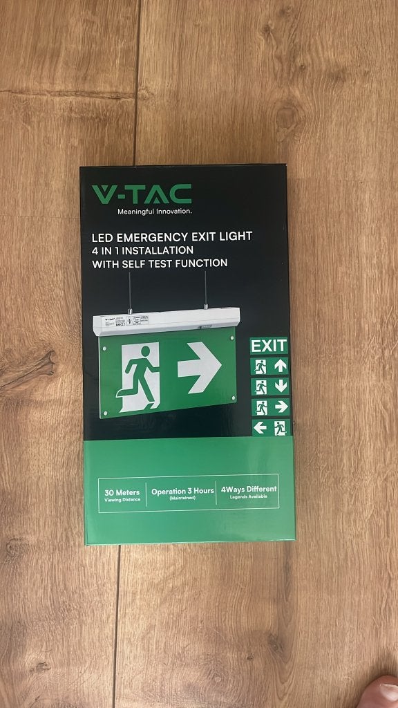 Noodverlichting V-Tac VT-995, Ophalen of Verzenden, Nieuw, Minder dan 50 watt, Lamp met armatuur