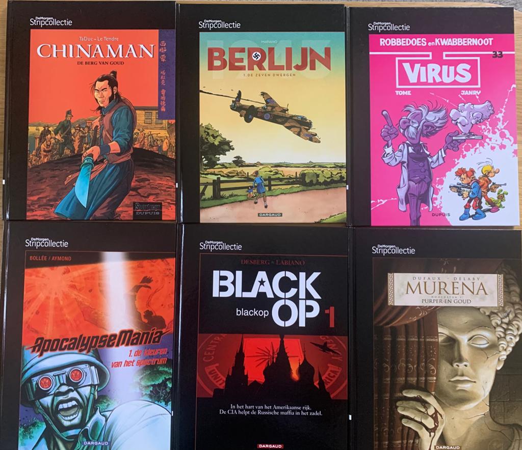 12 strips, Enlèvement, Comme neuf