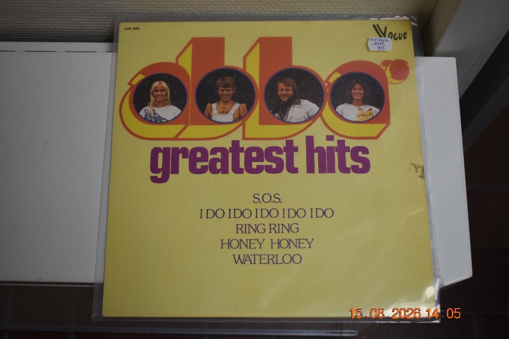 LP : Abba - Greatest Hits (met S.O.S.) (Pop/Rock), LP, Gebruikt, Ophalen of Verzenden, Beschermende buitenhoes