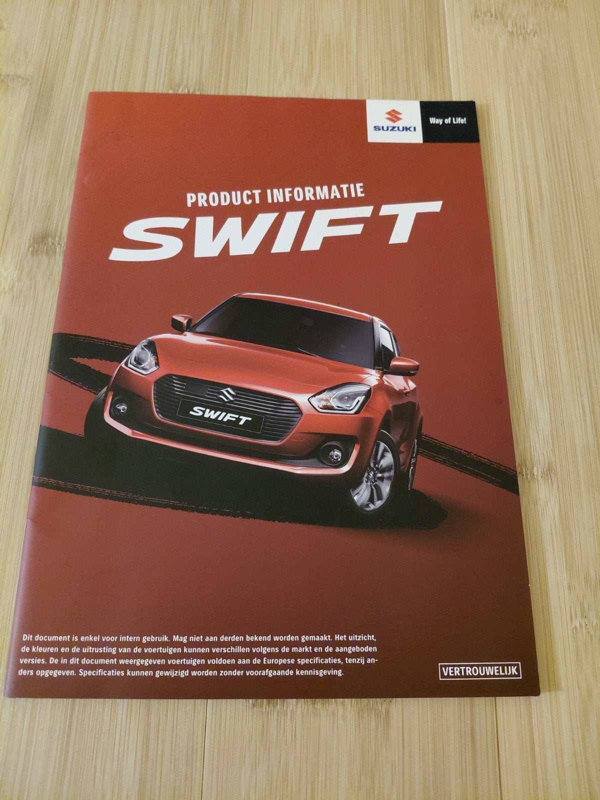 Suzuki Swift, dealer folder, Boeken, Ophalen