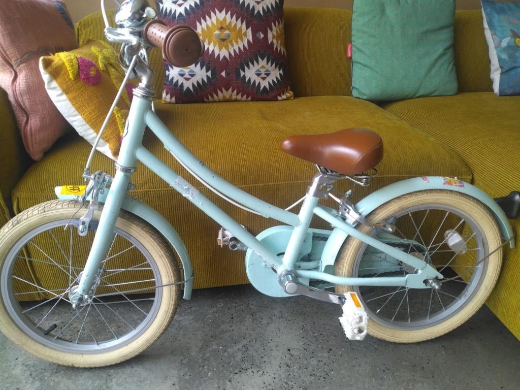 Vélo enfant 16 pouce Bobbin, Fietsen en Brommers, Fietsen | Kinderfietsjes, Ophalen, Zijwieltjes, Bobbin, 16 tot 20 inch