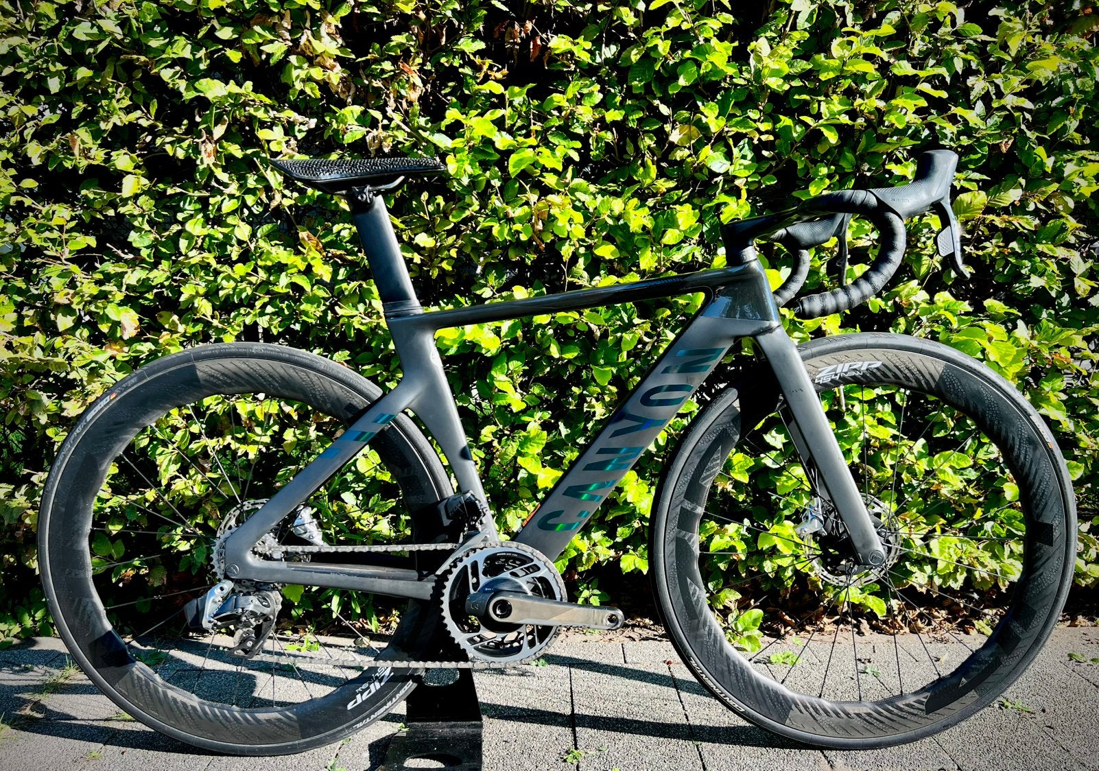Canyon Aeroad CFR Sram RED eTap 12s Powermeter Zipp 454 NSW, Carbon, Heren, 49 tot 53 cm, Ophalen of Verzenden
