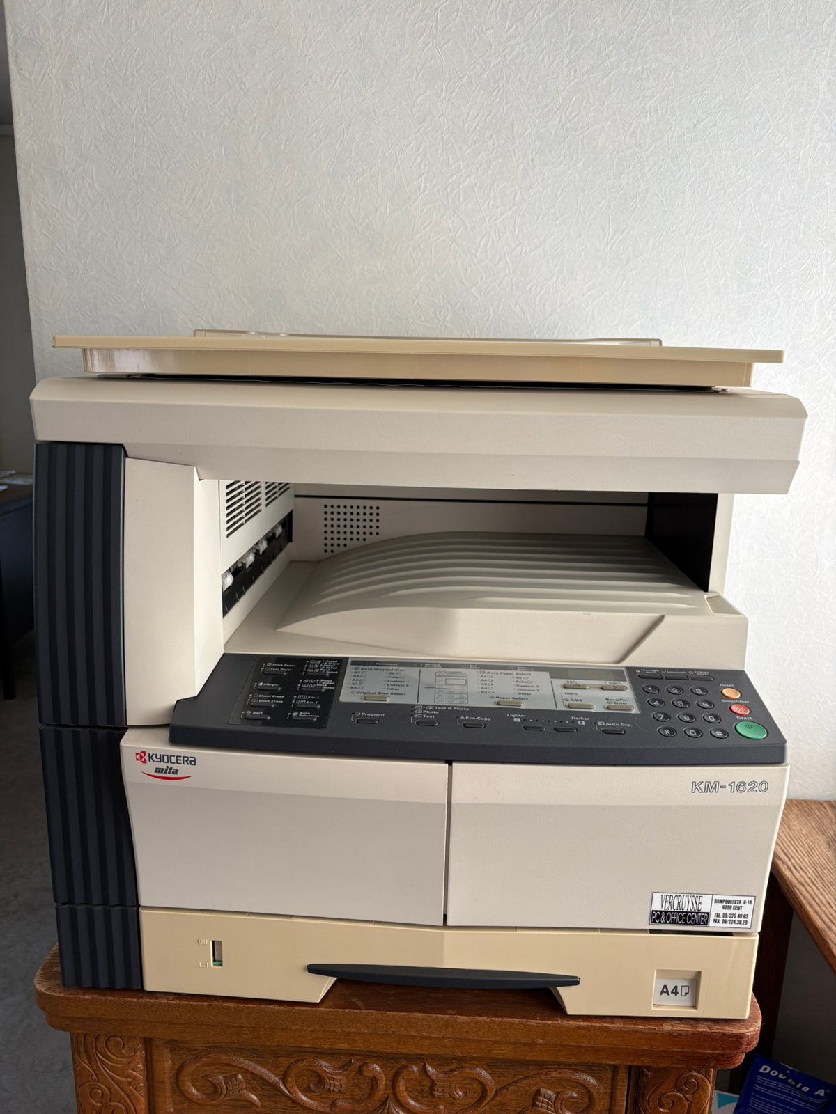 Kopieermachine, Ophalen, Gebruikt, Kopieren, Kopieermachine