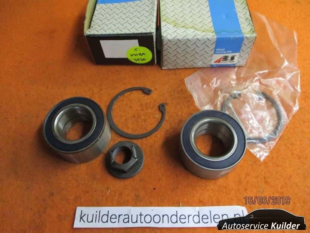 2X Wiellagerset Voorzijde Ford Fiesta Focus 1 Fusion Mazda 2, Neuf, Ford, -, -