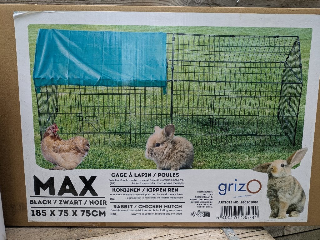 konijnenren, nooit gebruikt, Dieren en Toebehoren, Ophalen