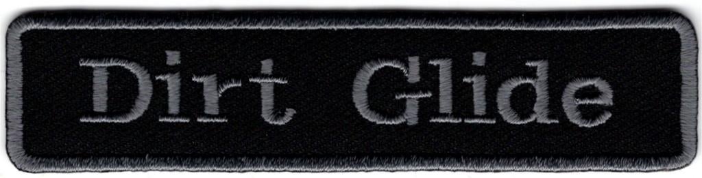 Harley Davidson Dirt Glide stoffen opstrijk patch embleem #2, Envoi, Neuf