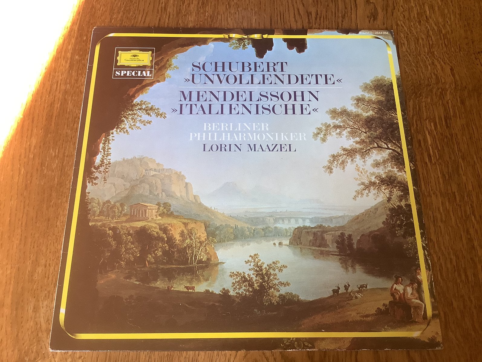 Schubert (unvollendete) & Mendelssohn (Italienische), Ophalen, Gebruikt, LP, Mendelssohn