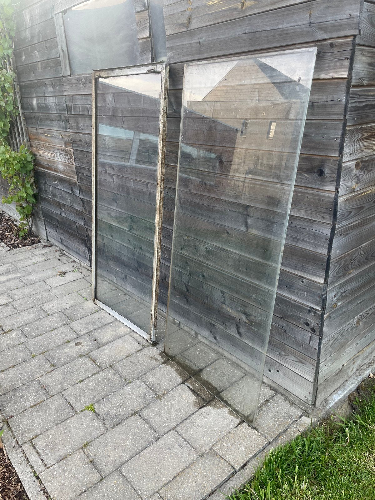 Serre glas, Ophalen, Glas