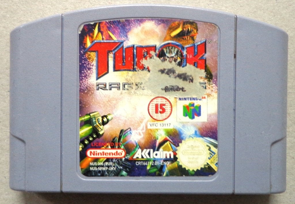 Turok Rage Wars voor de Nintendo 64, Games en Spelcomputers, Games | Nintendo 64, Ophalen of Verzenden, Gebruikt
