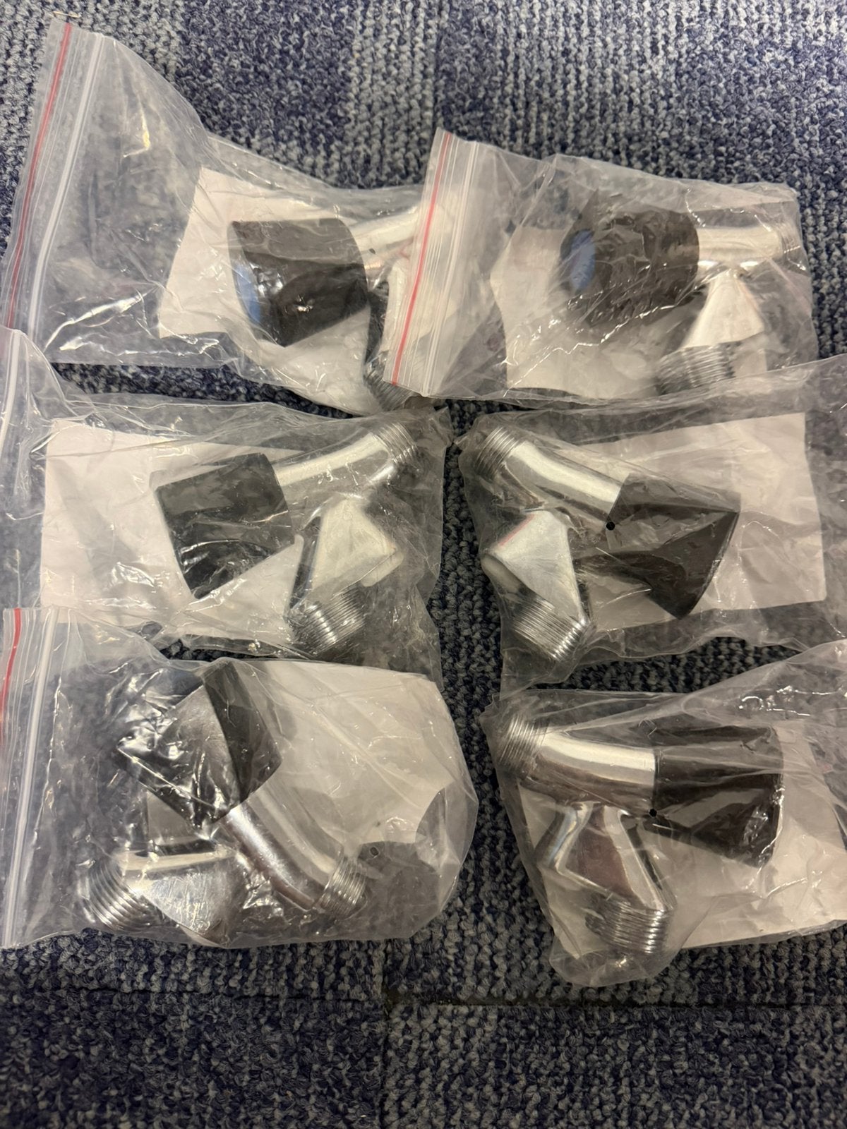 6x Wasmachine kraan 1/2 met belichter, Ophalen of Verzenden, Nieuw, Kraan
