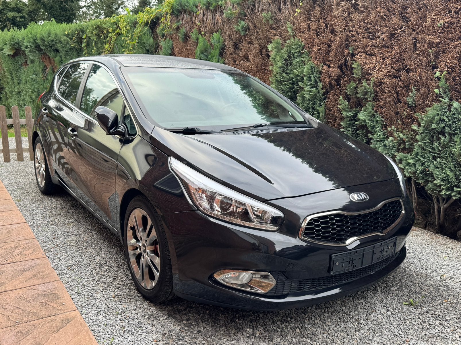 Kia cee'd / Ceed 1.6 benzine Automaat met KM 81,000, Autos, Euro 5, Achat, Noir, 5 portes