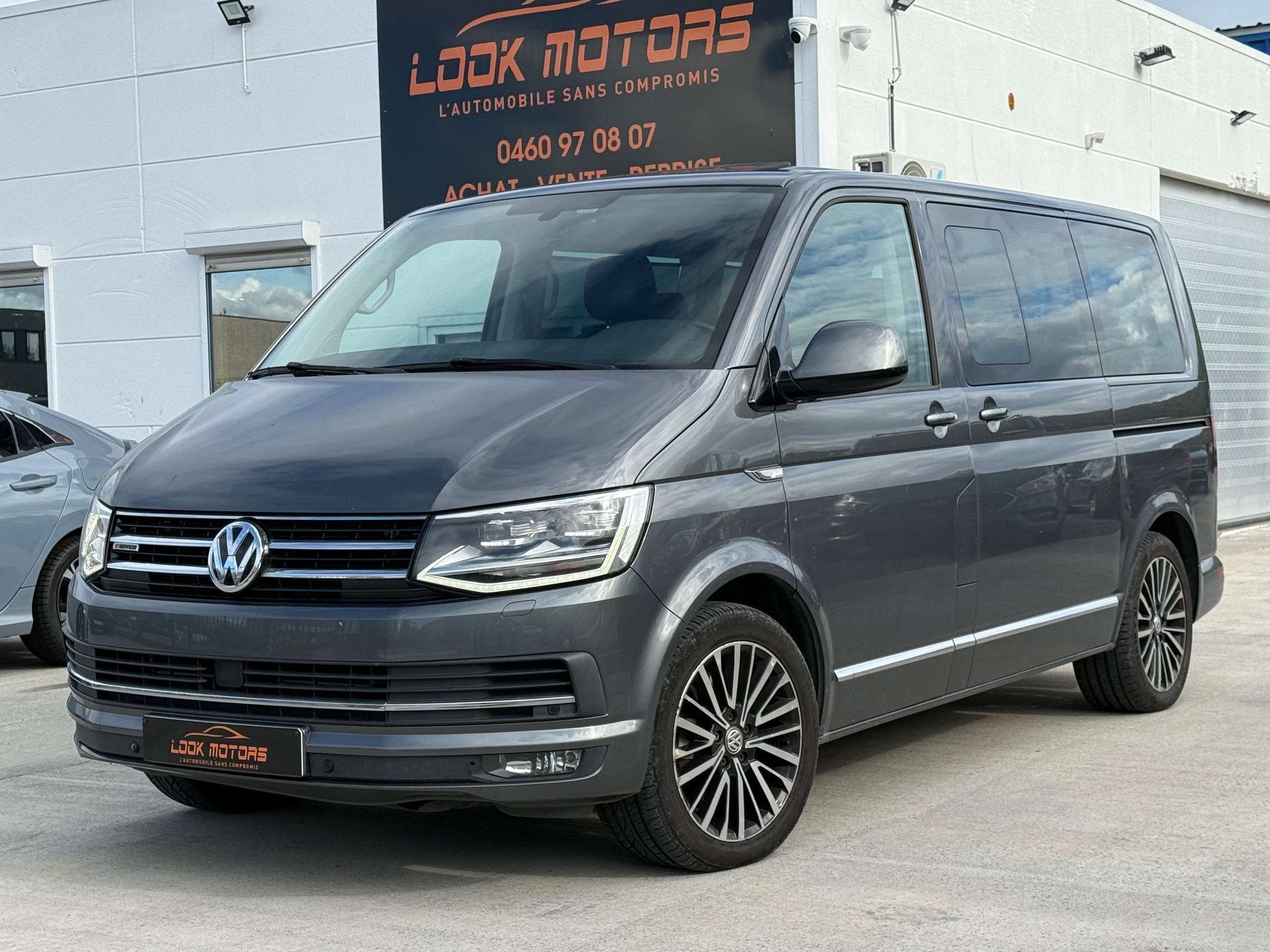 Volkswagen T6 Multivan 2.0 TDi 4Motion Highline 204cv DSG 7, Autos, Cuir, Argent ou Gris, Achat, Euro 6