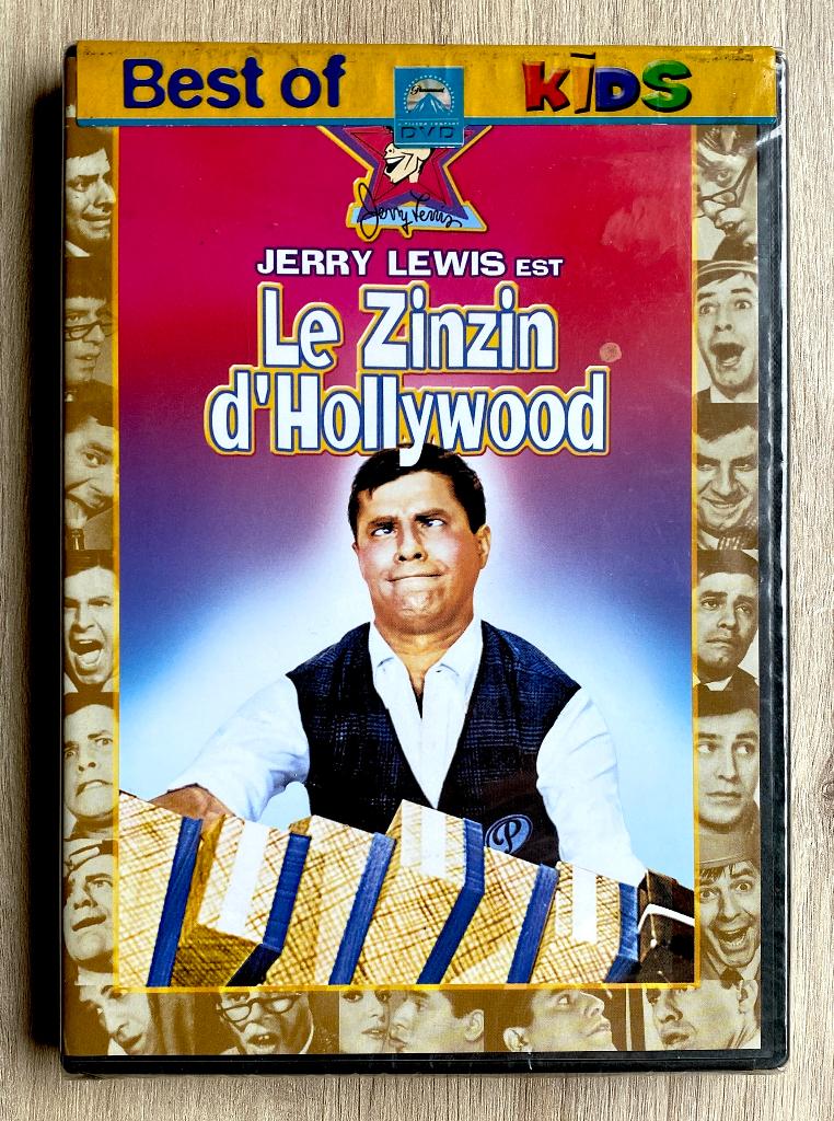 LE ZINZIN D' HOLLYWOOD (Avec Jerry Lewis) NEUF / Sous CELLO, Tous les âges, Enlèvement ou Envoi, Neuf, dans son emballage, Autres genres