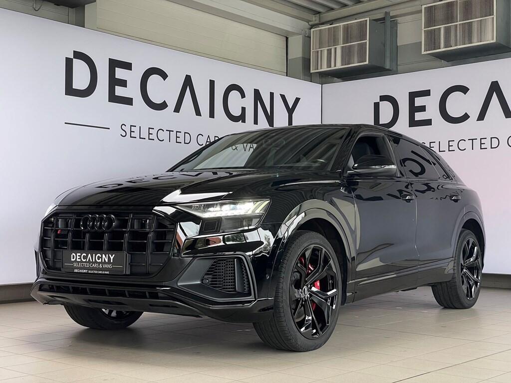 Audi SQ8 4.0TFSi V8 Quattro 507pk kan ook in lichte vracht, 375 kW, Zwart, https://public.car-pass.be/vhr/a7b1de07-0928-440f-a3bc-e842b67b7be3