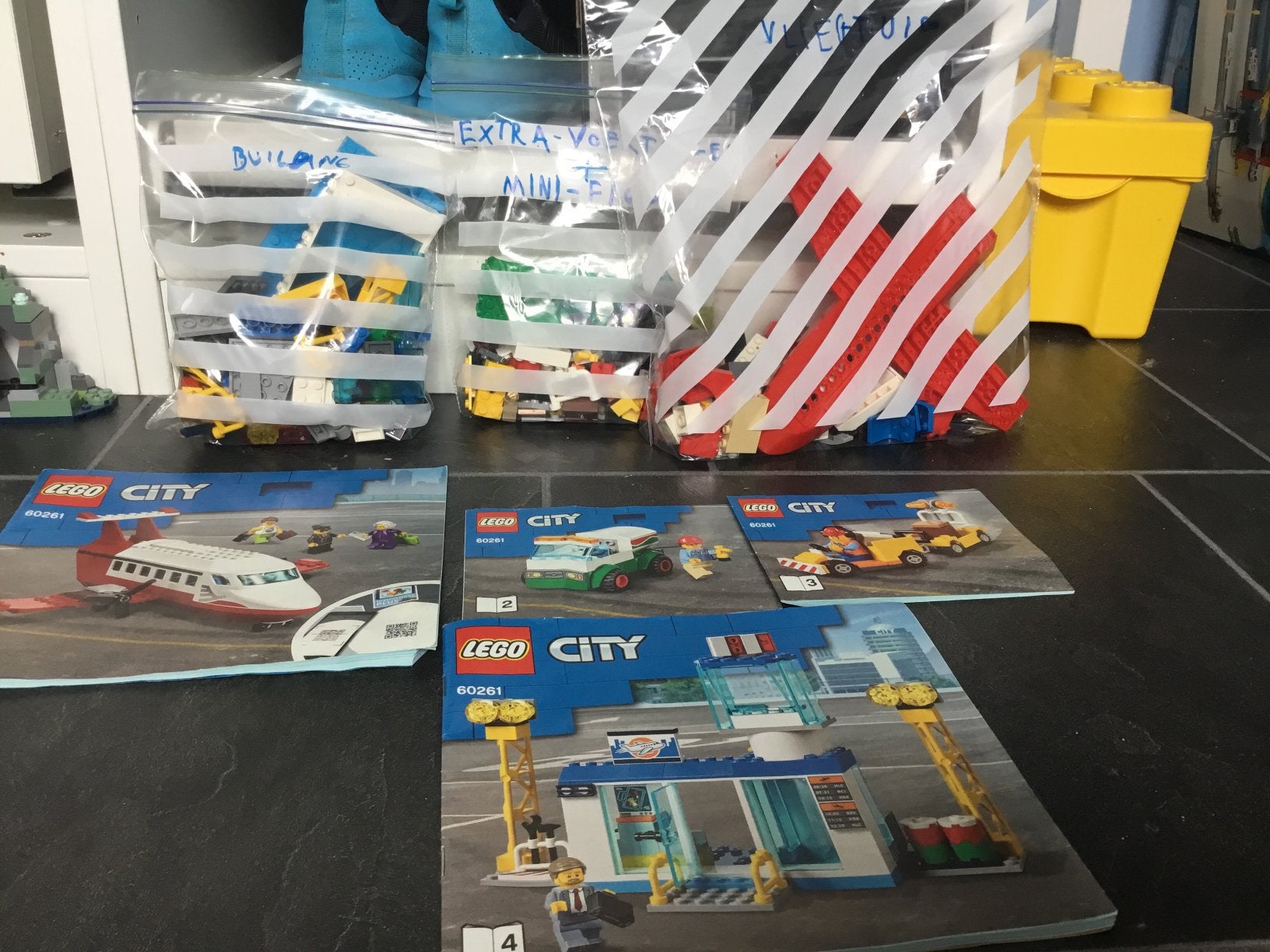 LEGO CITY luchthaven met vliegtuig, Ophalen, City, Inclusief instructies, Lego