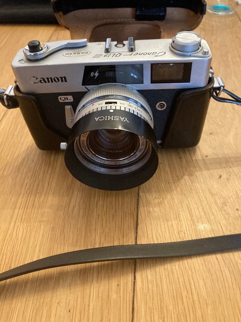 Canon Canonet QL19E, Audio, Tv en Foto, Ophalen, Zo goed als nieuw, Compact, Canon