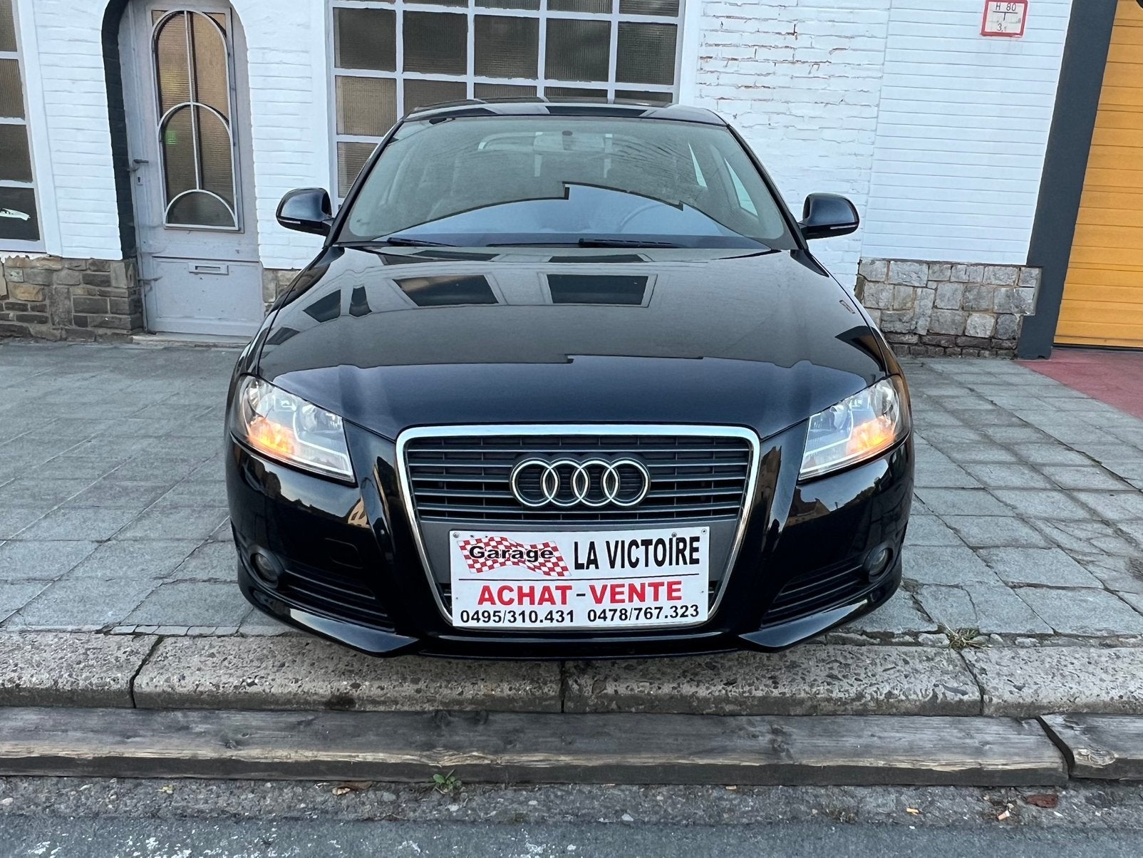 Audi A3 S-Line 3 portes 2.0TDi 2010année 100kw 0032478767323, Auto's, Zwart, 4 cilinders, Zwart, 115 g/km