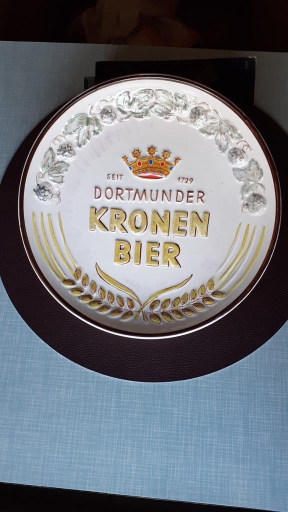 Dortmunder,kronenbier ophangbord., Ophalen
