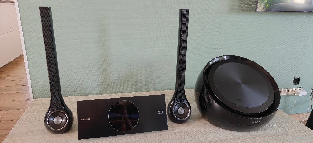 Samsung Home Cinema 2.1 Blu-Ray 3D, Autres marques, Lecteur Blu-ray, Comme neuf, 70 watts ou plus