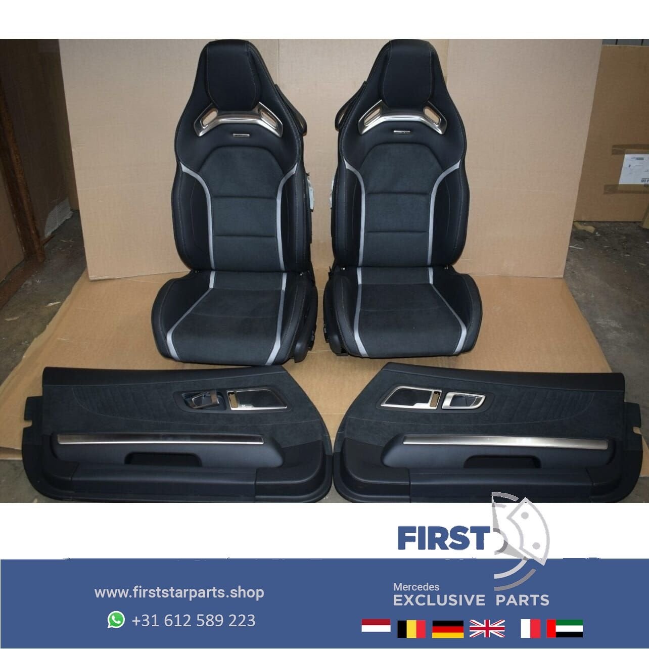 COMPLETE RECARRO AMG INTERIEUR SETS A45 CLA45 GLA45 C63 E63, -, Utilisé, -, -