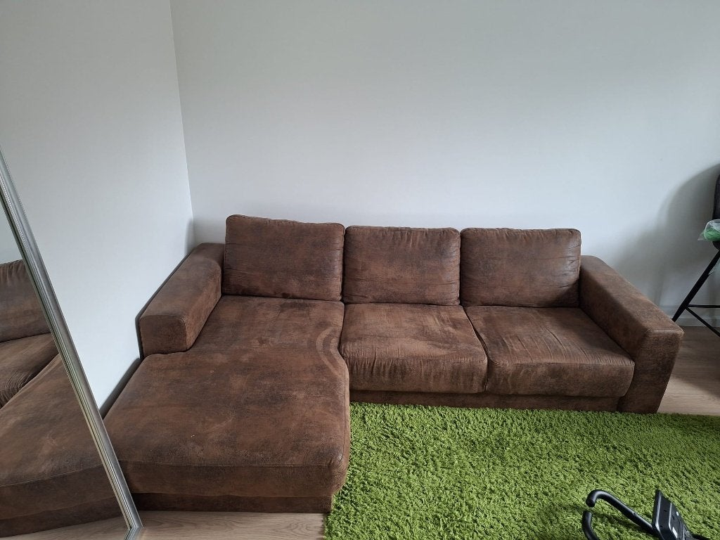 Zetel, Maison & Meubles, Banc d'angle, 200 à 250 cm, Synthétique, Enlèvement