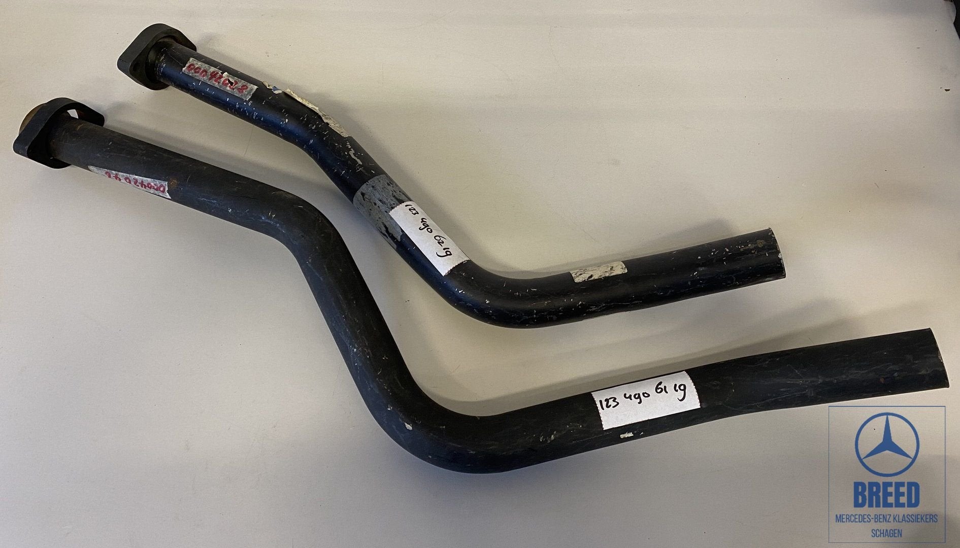 NOS voorpijp uitlaat L+R voor Mercedes-Benz W123 250 250T, Auto-onderdelen, Uitlaatsystemen, -, Nieuw, Ophalen of Verzenden, -
