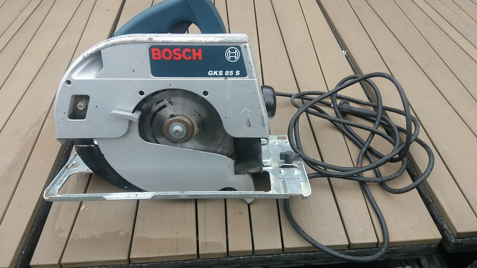 Cirkelzaag Bosch, Doe-het-zelf en Bouw, Ophalen, Zo goed als nieuw, Cirkelzaag