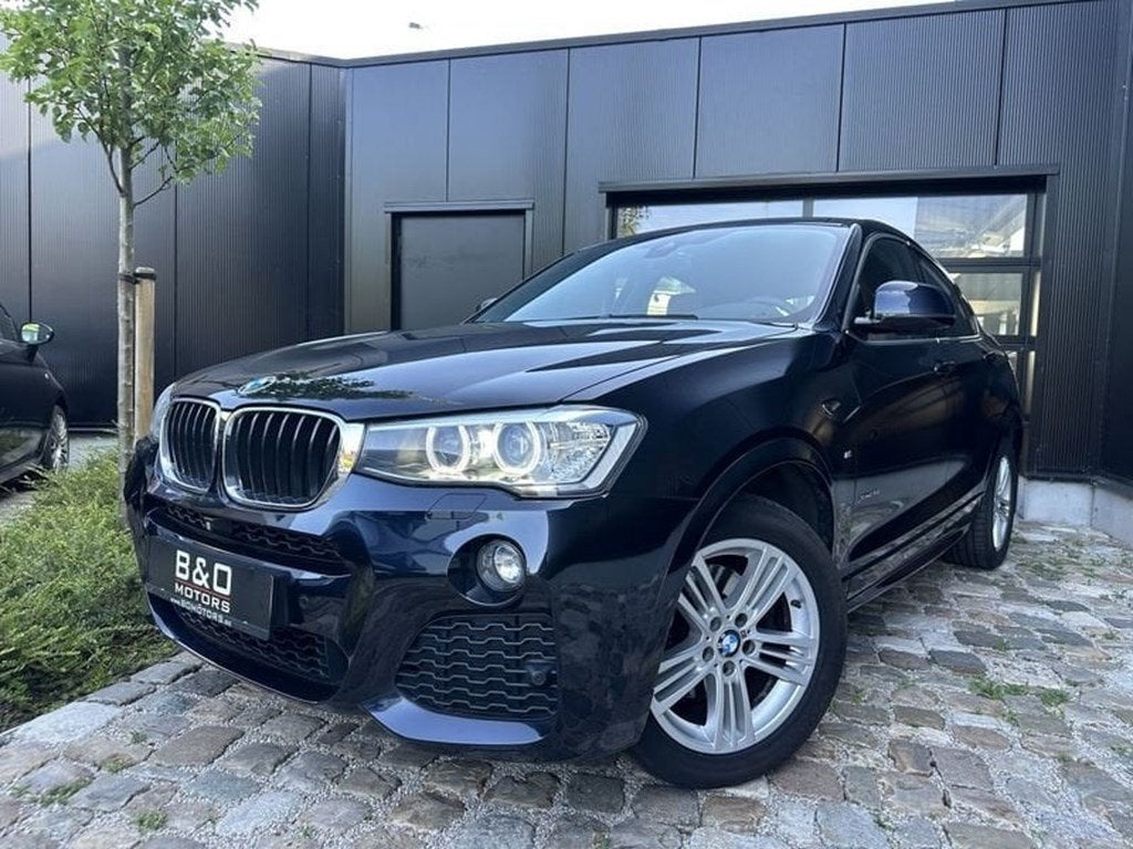 BMW X4 xDrive 20i AUT M Pack /Bruin Leder/Navi/67900 km Gar, Auto's, BMW, Automaat, Euro 6, Zwart, 184 pk