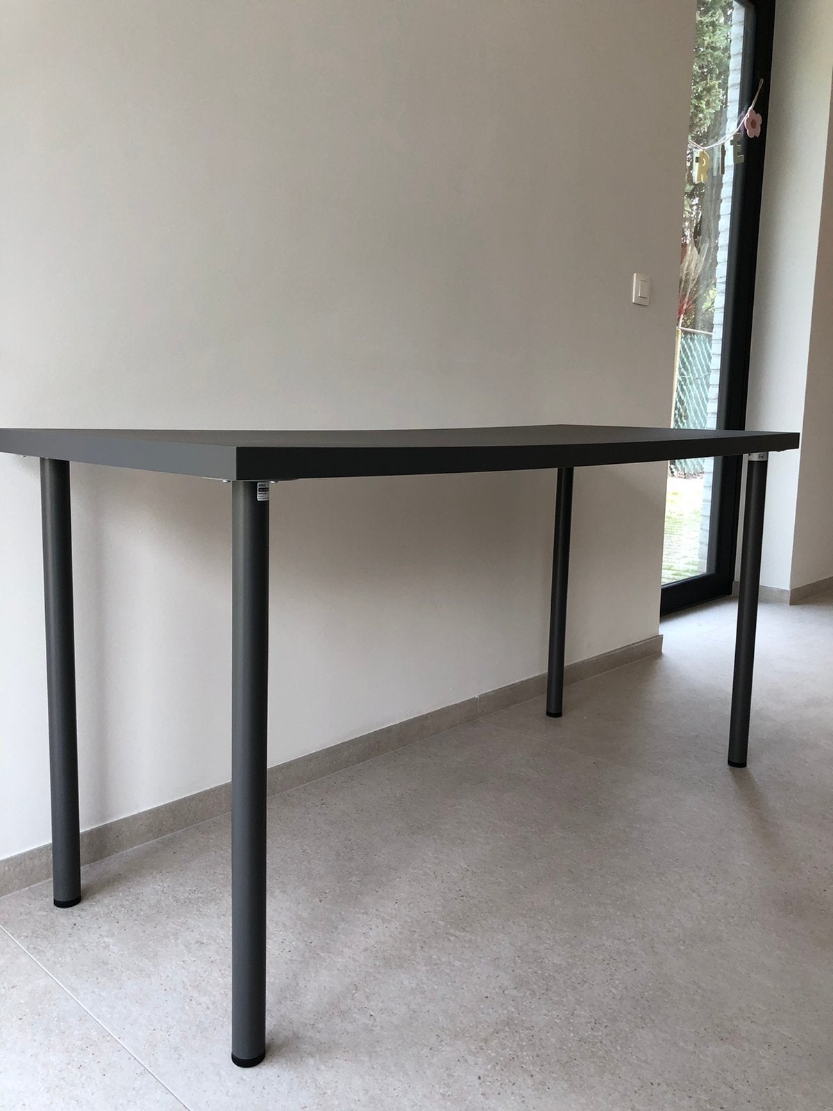 Table ou bureau Ikea Lagkapten, Maison & Meubles, 100 à 150 cm, Quatre personnes, Enlèvement, Utilisé