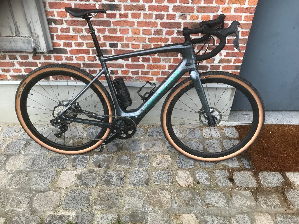 Electrische gravelbike specialized, Carbon, Heren, Zo goed als nieuw, Schijfrem