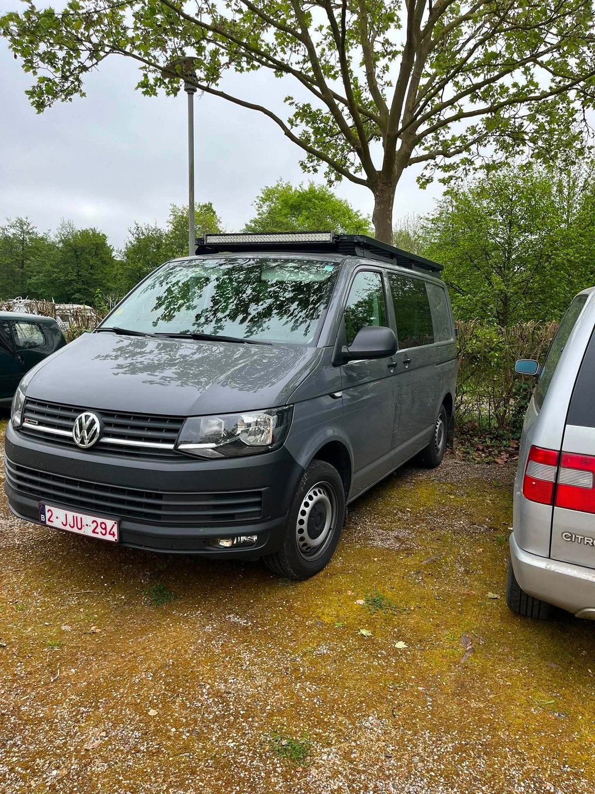 VW Transporter T6 4 Motion, Autos, Argent ou Gris, Euro 6, Boîte manuelle, Entretenue par le concessionnaire