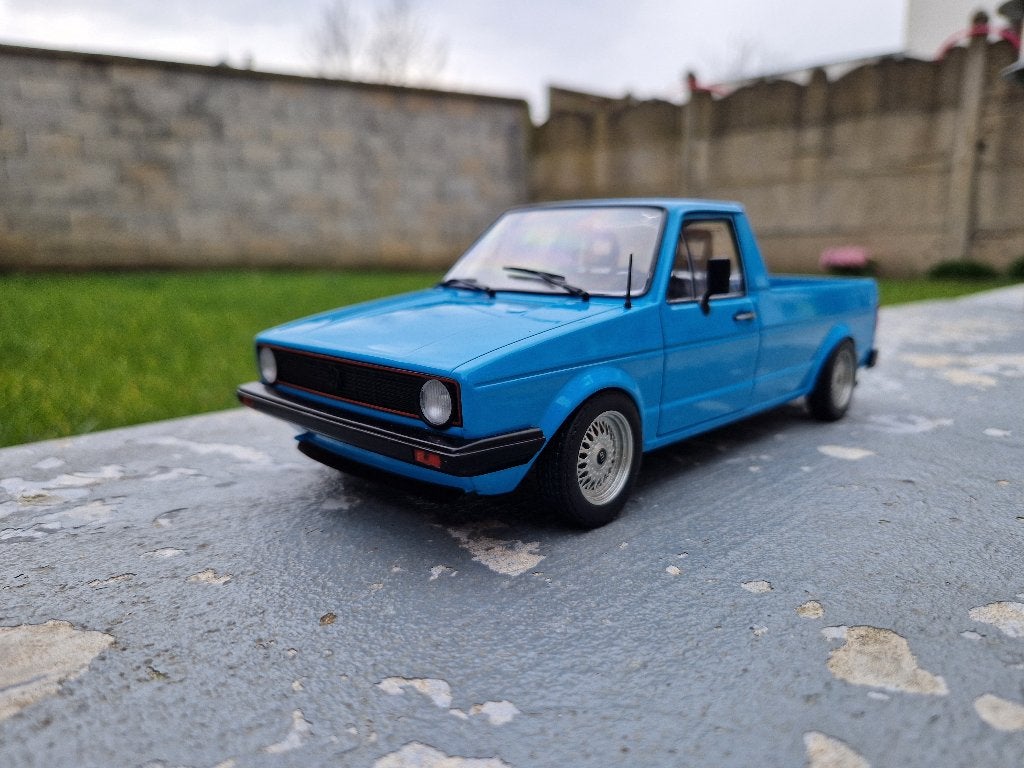 VW Caddy MK1 - Échelle 1/18 - PRIX : 49€, Ophalen of Verzenden, Nieuw, Auto, Solido