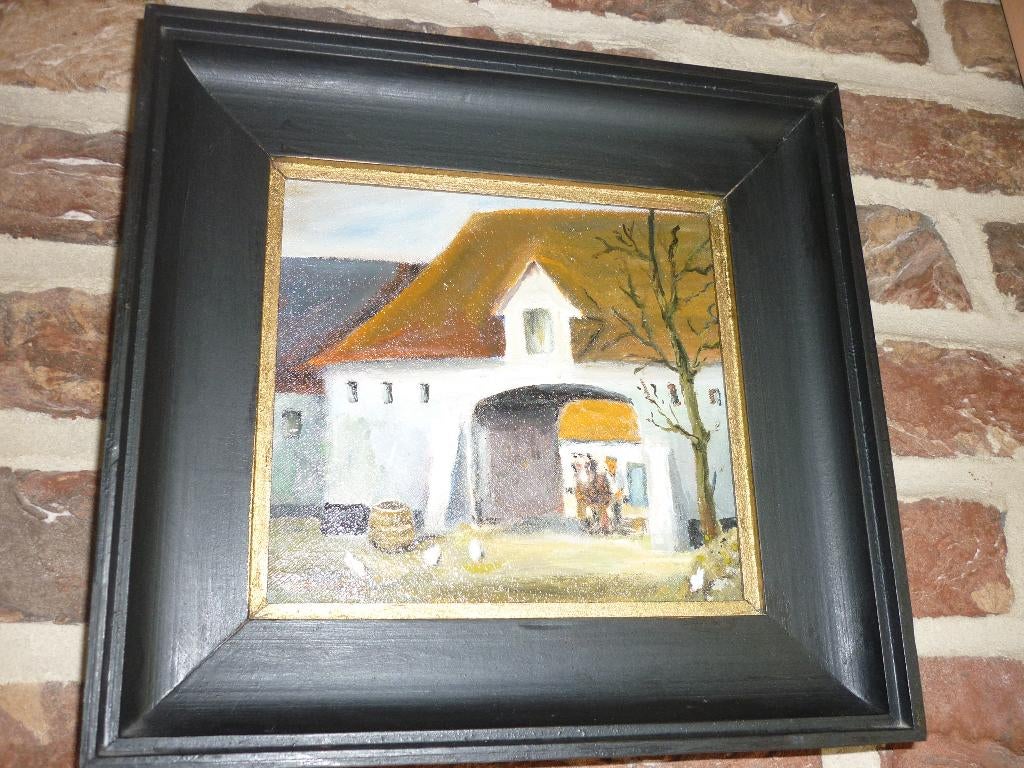 Schilderijtjes, Antiquités & Art, Art | Peinture | Classique, Enlèvement ou Envoi