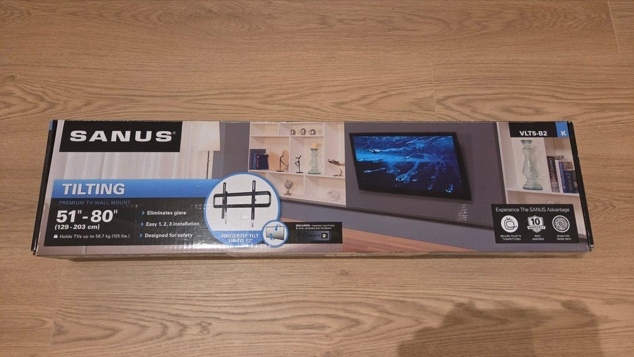 Sanus muurbeugel voor tv 51" - 80", Ophalen, Zo goed als nieuw
