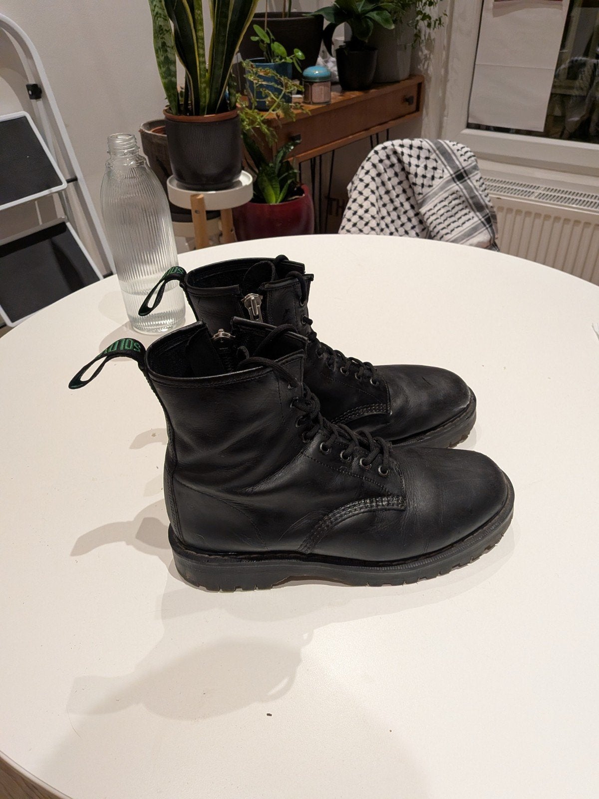 Solovair Derby Boots 8 eye maat 45.5, Vêtements | Hommes, Enlèvement ou Envoi, Bottes