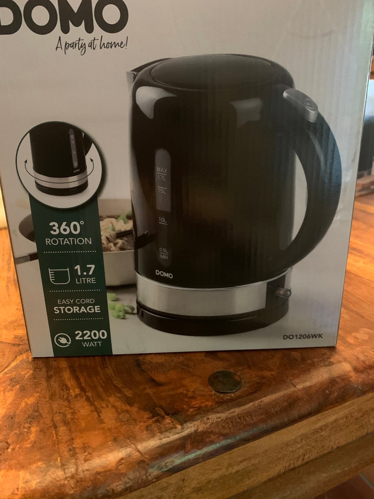 Waterkoker DOMO NIEUW, Electroménager, Enlèvement, Neuf