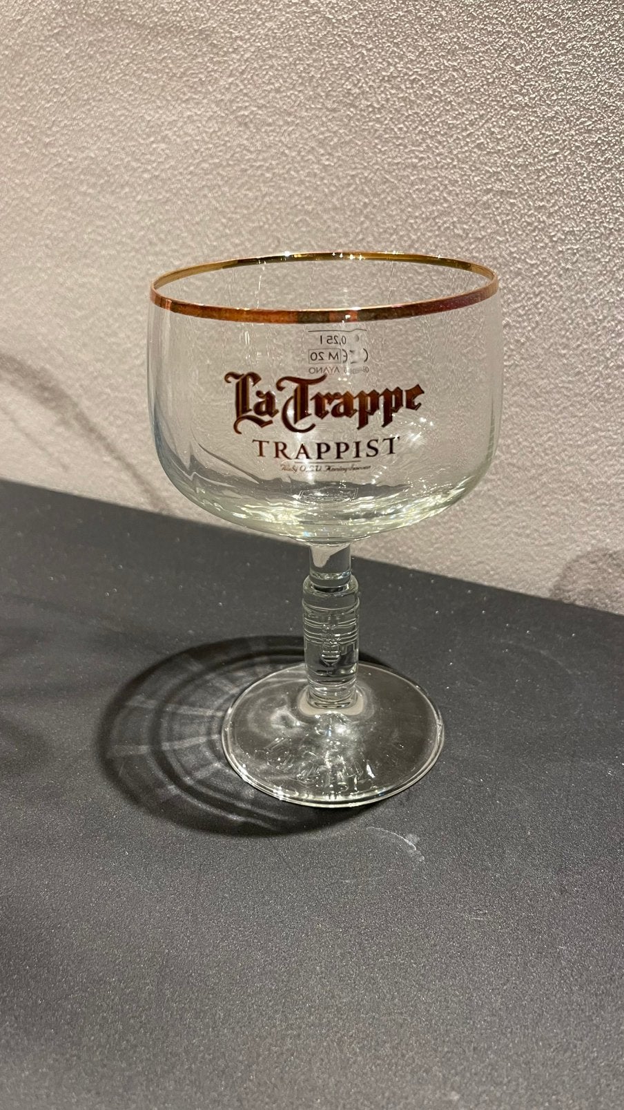 Latrappe glazen in ovp., Ophalen, Nieuw, Bierglas