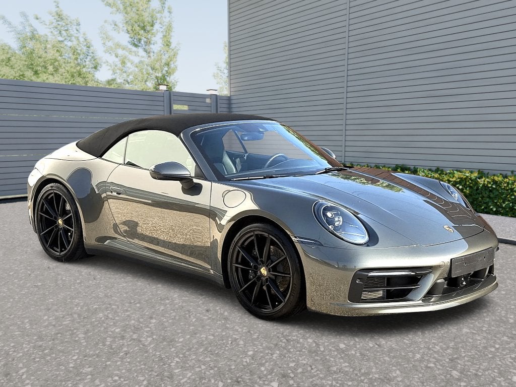 Porsche 992 Cabriolet Porsche Approved 06-2027, Auto's, Automaat, Achterwielaandrijving, Cabriolet, Leder