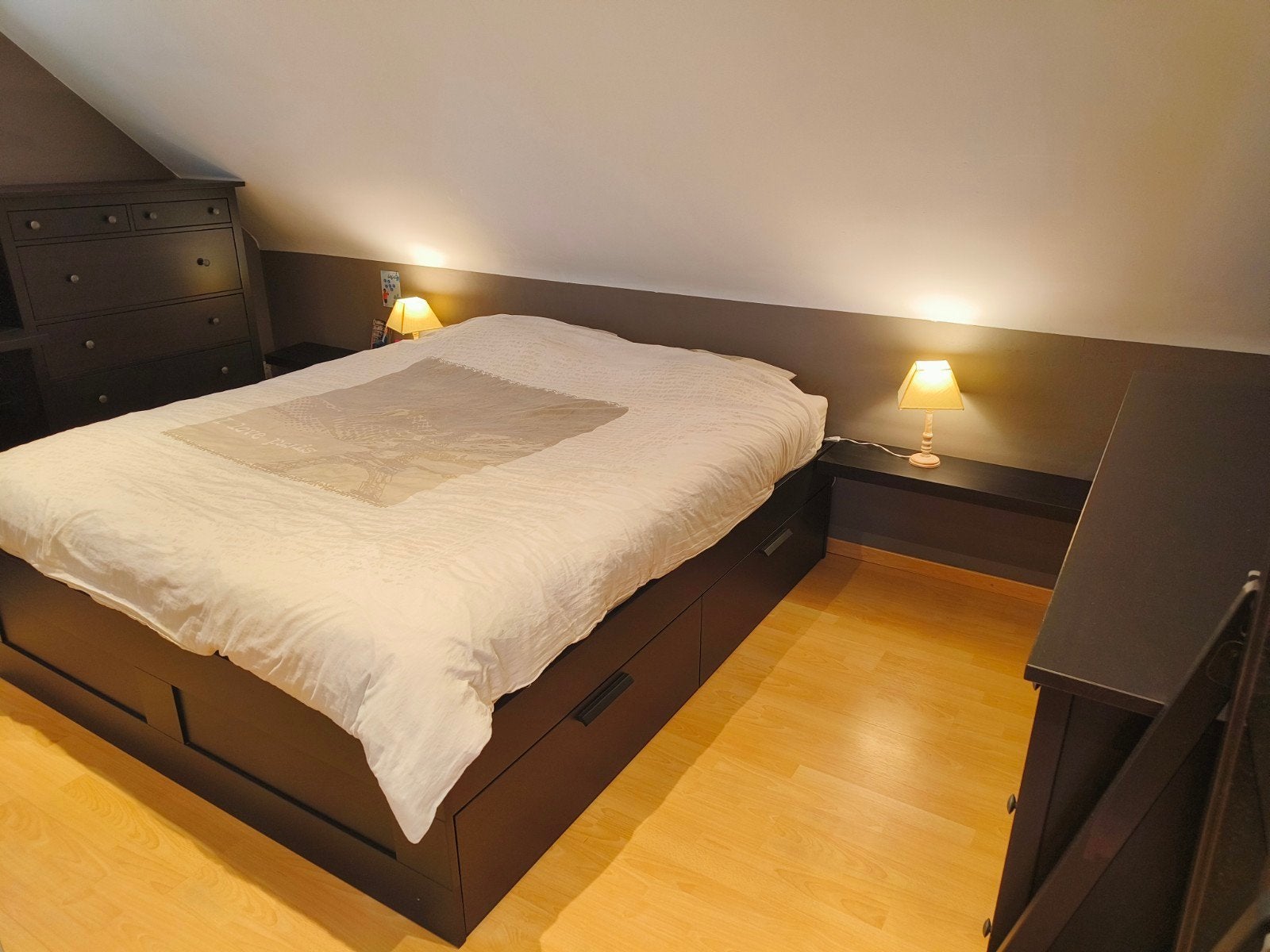slaapkamer + kasten+ spiegel, Huis en Inrichting, Ophalen