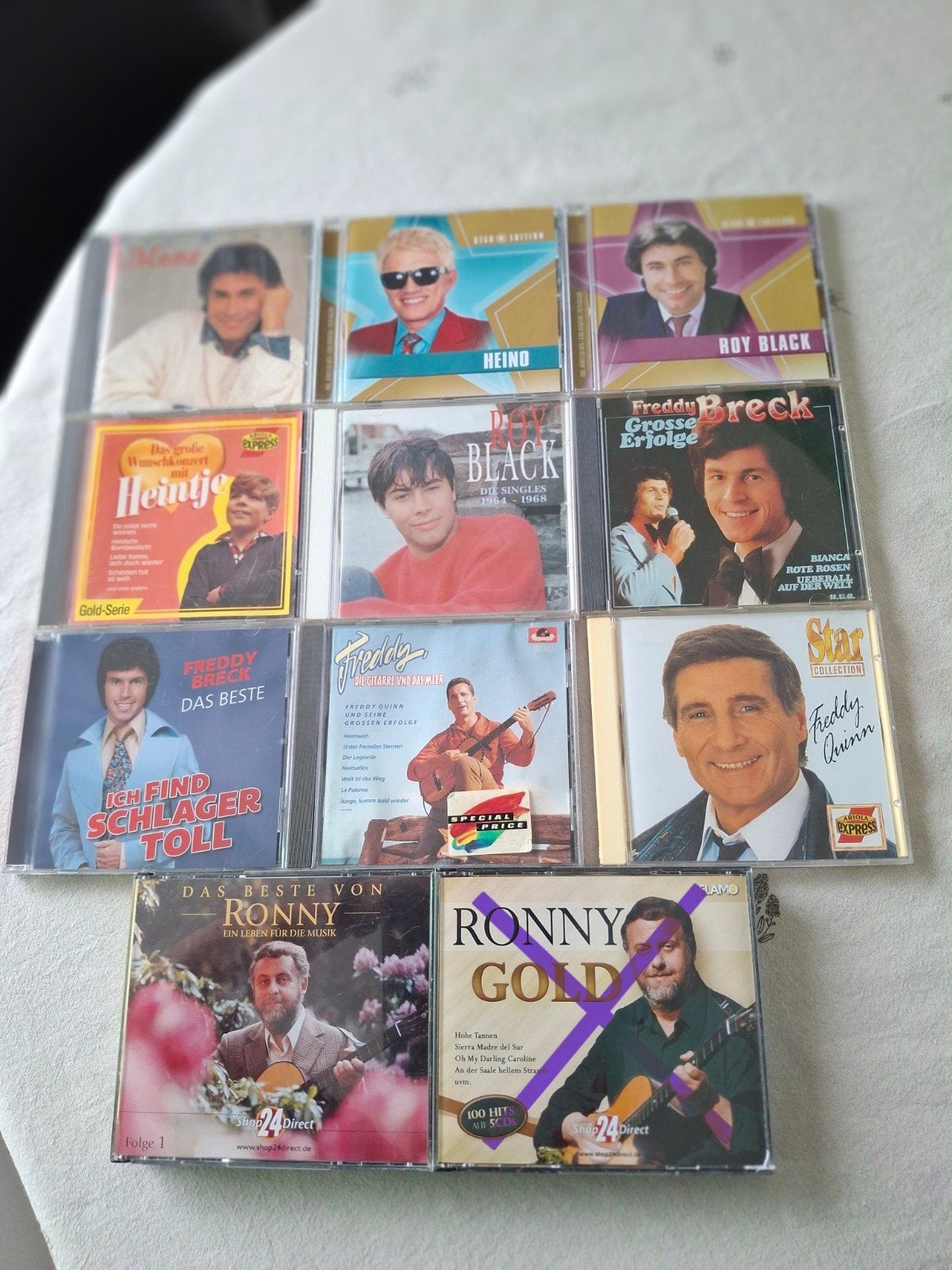 Choisissez des CD allemands : 1 euro par CD, CD & DVD, Enlèvement ou Envoi