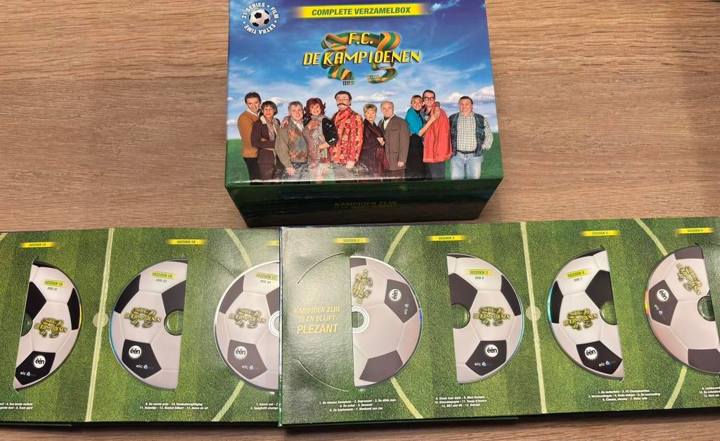 Fc de kampioenen dvd’s volledige reeks, Cd's en Dvd's, Ophalen of Verzenden, Zo goed als nieuw