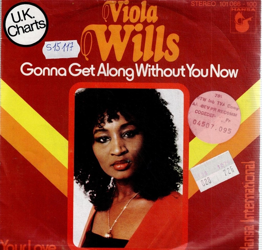 Vinyl, 7"  /  Viola Wills – Gonna Get Along Without You Now, Enlèvement ou Envoi, 7 inch, Autres types